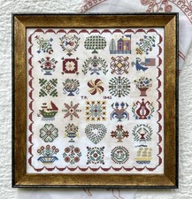 Baltimore Album Quilt by Kathy Barrick cross ...