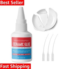 Waterproof Ceramic Glue - 30g Clear for Pottery, Porcelain  Glass Repair