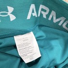 Under Armour Women's Teal Athletic Shorts Stretch Polyester Running