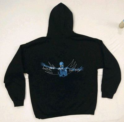 Travis Scott Cactus Jack Hoodie Mens Large Rap Hip Hop Movie Concert Sweatshirt
