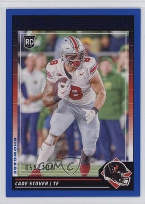 2024 Score Rookies Showcase /100 Cade Stover #353 Rookie RC 17p7