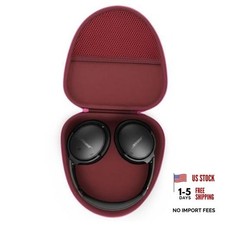 Hard Case for Bose QuietComfort/QuietComfort Ultra Headphones - Red Case