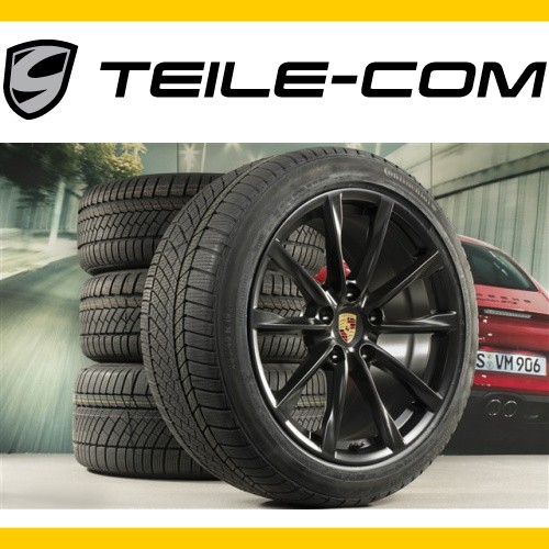 NEU*+ORIG. Porsche 718 Boxster / Cayman 982 19" S Winterradsatz SCHWARZ - Bild 2 von 5