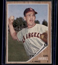 1962 Topps #452 Earl Averill