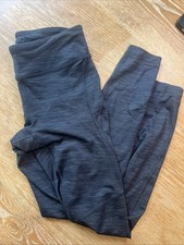 Outdoor Voices Leggings Womens Small Mid Rise Training Gym Workout Gray Compress