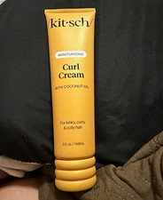 Kitsch Moisturizing Curl Cream Coconut Oil Curl Enhancing Anti-Frizz 5 oz