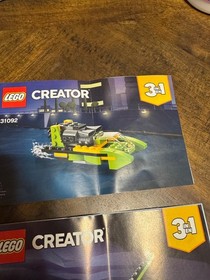 Lot of 6 Lego Instruction Manuals: 3 in 1 Lego Creators