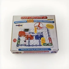 Elenco Snap Circuits Jr. SC-100 Electronics Discovery Kit Build 100+ Projects B4