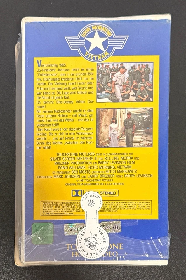 Good Morning, Vietnam FSK12 1987 116Min. Softbox VHS Sammler Rar - Bild 3 von 4