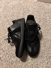 Maison Margiela Gats Replica Leather & Suede Low-Top Sneakers