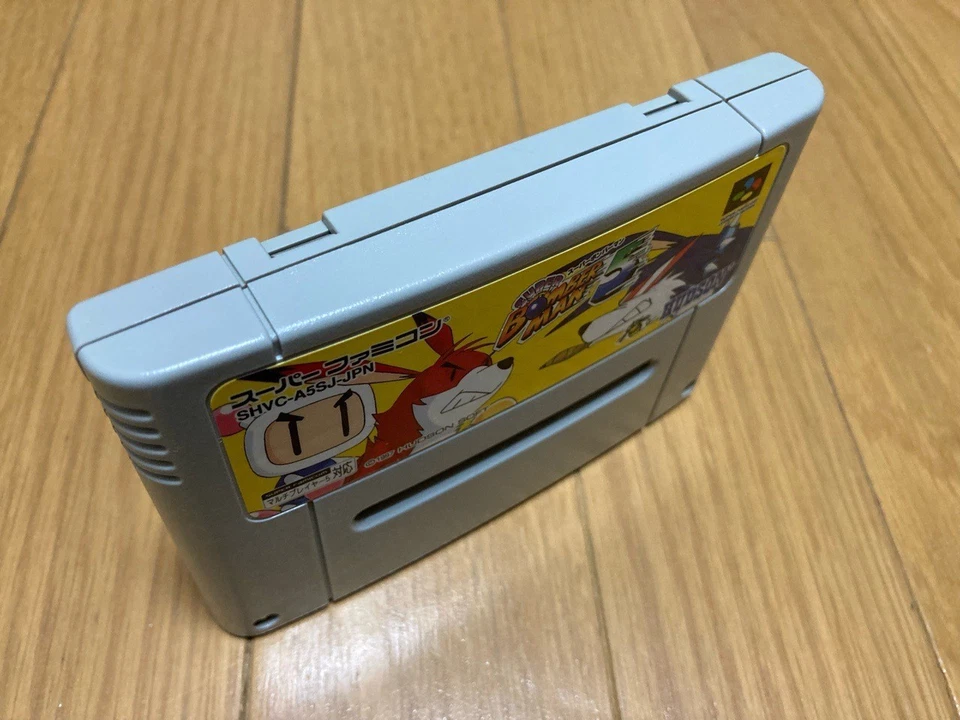 Super Bomberman 5 Boxed Nintendo Super famicom SFC HUDSON In Stock Japan import - Image 4 of 4