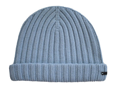 🆕️ Authentic BOTTEGA VENETA Blue 100% CASHMERE KNIT Cuffed