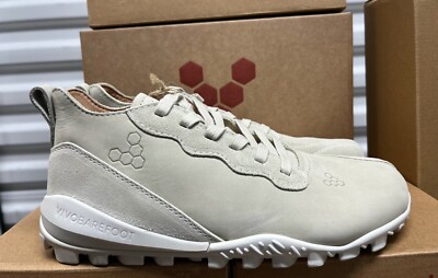 Vivobarefoot Novus Mid Sandstone Cork Insoles Minimalist Boot Shoe Michelin Sole