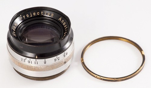 Kodak 135mm f4.5 Projection Anastigmat (Ektanon) Enlarging Lens - NICE -