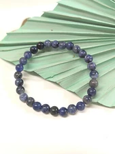 Expandable Blue Sodalite Gemstone Bracelet