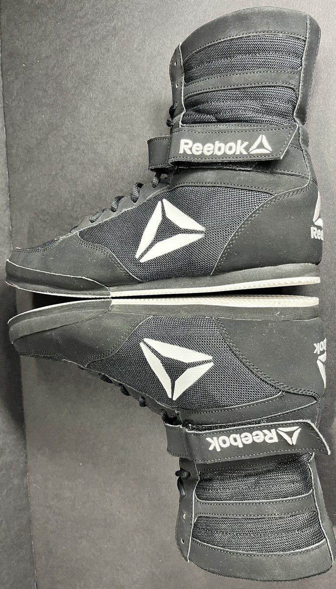 Reebok Boxing Boots Nubuck Black CN4942 Canelo Mayweather  display picture 2