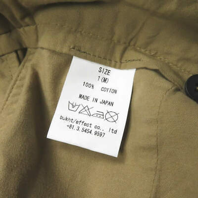 bukht 2TUCK EASY SHORTS B-91803 1(M) BEG.KHAKI Cut Off Wide Half Pants Bottom