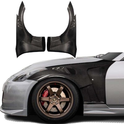 Carbon Fiber Side Fender Panel for Nissan 350Z Z33 2003-2008