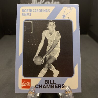 1989-90 North Carolina Collegiate Collection #189 Bill Chambers