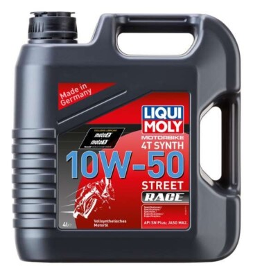 LIQUI MOLY 1686  Motor­bike 4T Synth 10W-50 Street Race 4 Liter