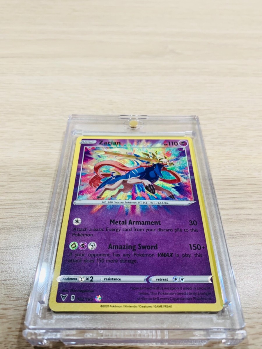 2020 Vivid Voltage Zacian Amazing Rare PSA 10 Gem Mint