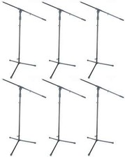 6pcs Microphone Stand Microphone Stand S22B Studio Stage Microphone Tripod Stand