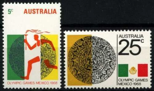 Mint Never Hinged/MNH Olympics Stamps