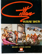 Gillan - Future Shock 1981 UK Song Book Guitar - Scarce