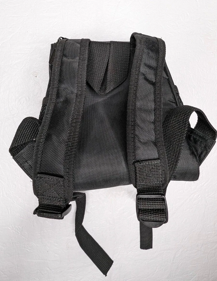 Mochila de viaje negra vintage Nintendo Gameboy DS original OEM Foto 2 de 4