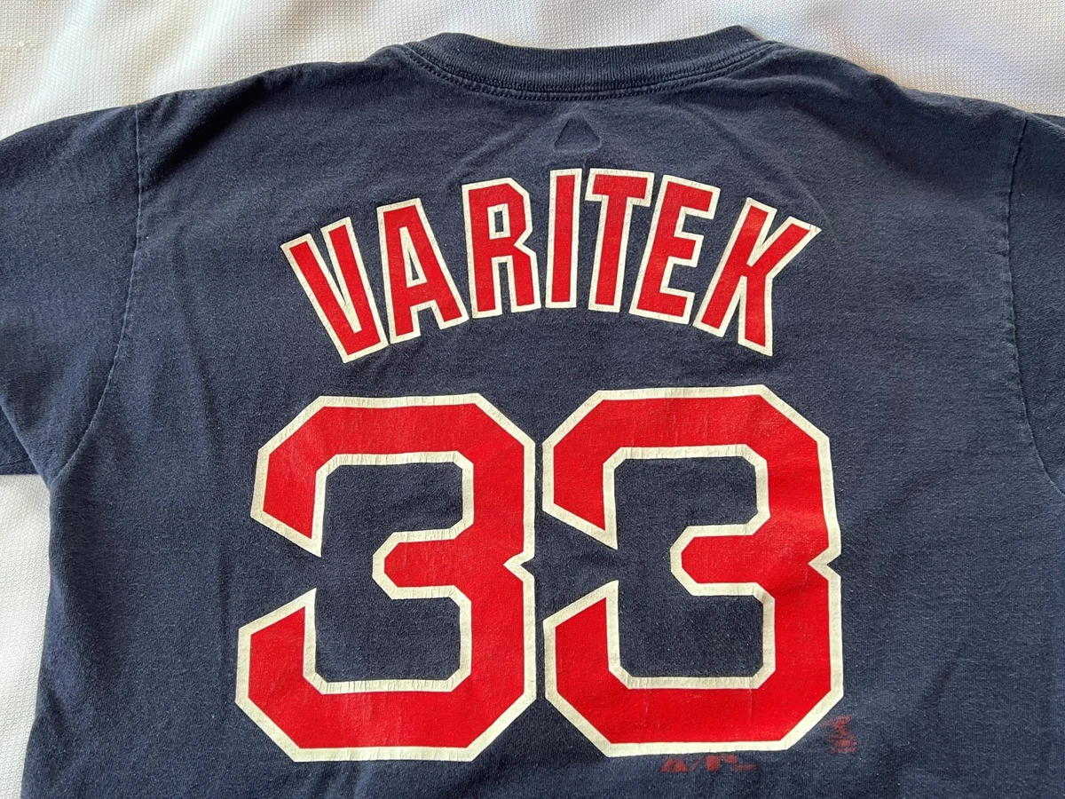 Majestic Boston Red Sox Jason Varitek #33 T-Shirt Jersey Youth Large