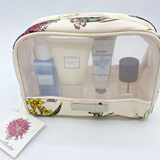 Crabtree Evelyn Nantucket Briar Travel Set 4 piece Set With Pouch NWT