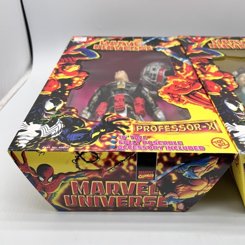 Marvel Professor X And Ninja Rogue Action Figure Set Of 2 10in Toybiz 1997 New - Picture 14 of 17