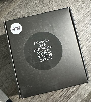2024-25 GAS Hip-Hop x 2Pac Limited Edition Cracked Ice Complete Set /100