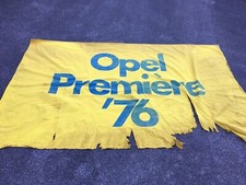 Opel Fahne Werbefahne  Stoff Banner Plakat 170 X 90 /100Zirka Opel Premiere 1976