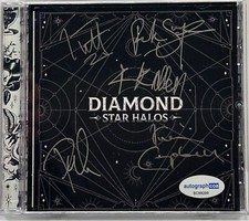 DEF LEPPARD Signed Autograph CD "Diamond Star Halos" JOE PHIL VIVIAN RICK ACOA DEF LEPPARD Signed Autograph CD "Diamond Star Halos" JOE PHIL VIVIAN RICK ACOA