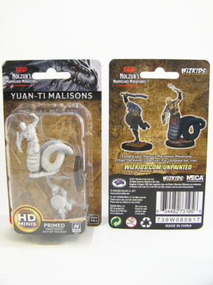 WZK73195 - D&D Nolzur's Marvelous - Unpainted Miniatures - Yuan-Ti Malison