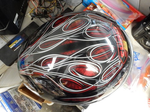 NOS Shoei TC-1 RF-1100 Firestrike Medium 57-58cm Full Face Helmet 0113-3201-05 - 第 8/14 張圖片