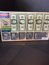 B25) Play Money Set - Fun Learning Toys by Melissa & Doug (1273) NEW IN PACKAGE