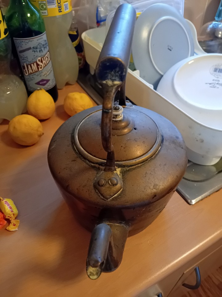 large vintage copper kettle eBay