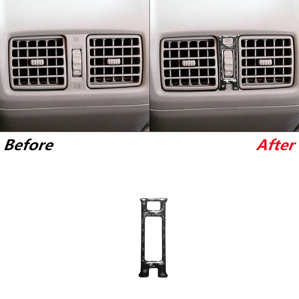 50Pcs Carbon Fiber Full Cover Trim Kit For LEXUS RX330 2004-2006 RX350 2006-2009 Foto 4 de 4