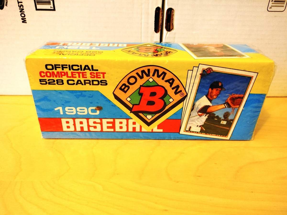 1990 Bowman baseball factory sealed 528 card set | eBay