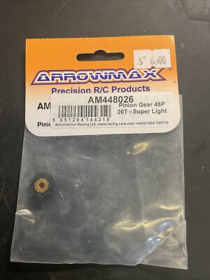 Arrowmax Super Light Molded Composite 48P Pinion Gear (3.17mm Bore) 26T AM448026