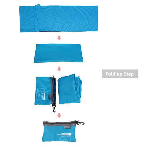 TOMSHOO Portable Sleeping Bag Anti-Mite Anti-Static For Outdoor Camping B8V9 - Picture 7 of 13