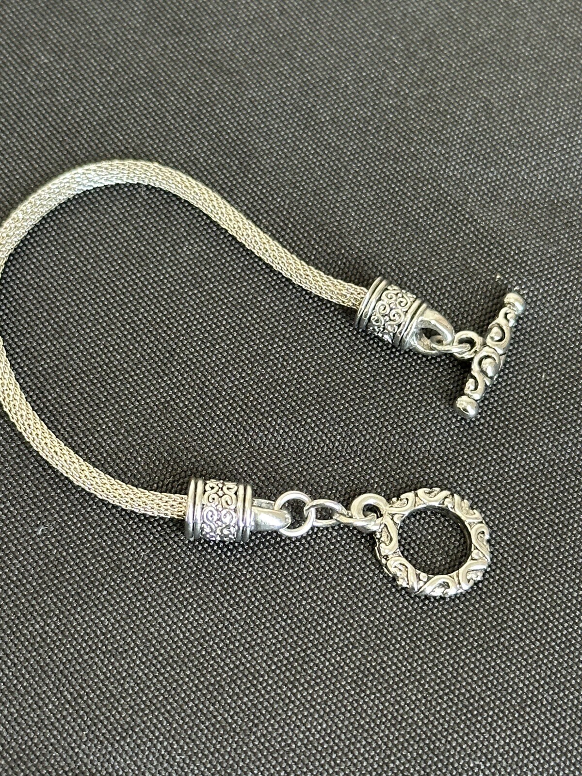 6” Silver Bali Style Bracelet