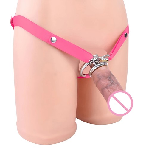 3 Sizes Latest Stainless Steel Male Chastity Cage Device 5 Inch Plug Negative - Picture 20 of 33
