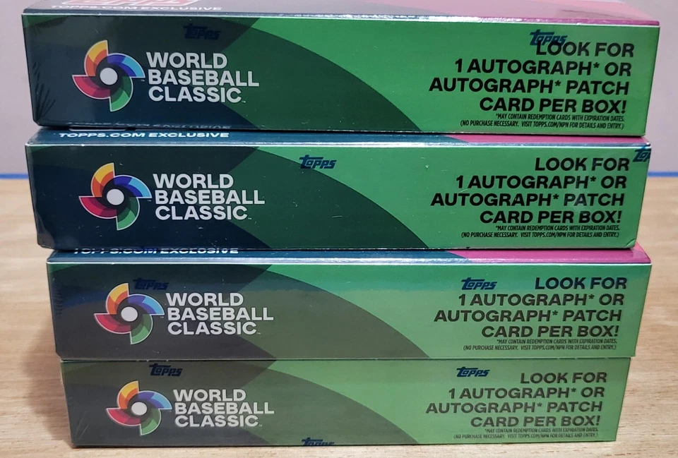 1 sealed box 2023 Topps WBC World Baseball Classic auto JSY Ohtani Roki Sasaki ? - Image 3 of 4