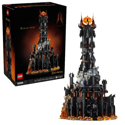 LEGO 10333 Icons Lord of the Rings Barad-Dûr Set | 5471 Pcs | Sealed New in Box - 第 1/3 張圖片