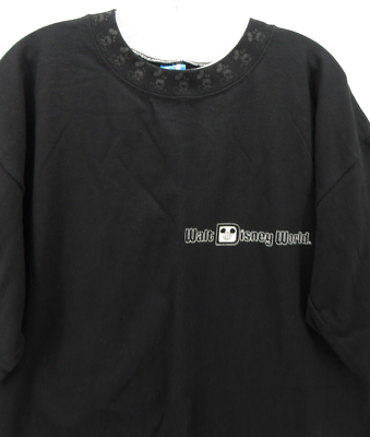 VINTAGE Mickey Mouse Shirt Men One Size Black Walt Disney World