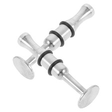 2 Pcs Horn Mouthpiece for Trumpet Brass Instrument Embouchure Trainer Connector