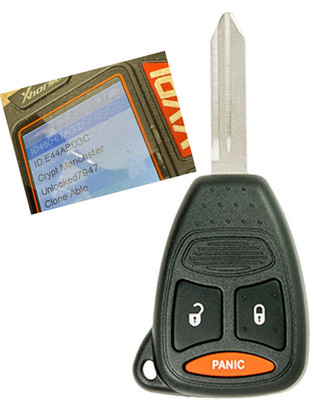 Keyless Entry Remote for Dodge Nitro 2007-2011 Car Truck Key Fob KOBDT04A Entry
